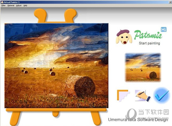 0中文版|virtual painter(虚拟画家) v5.0 汉化版下载_当下软件园