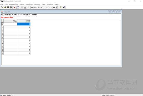 Modbus Poll(modbus开发调试工具) V6.3.1 官方版下载_当下软件园