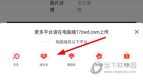 选择“拼多多”