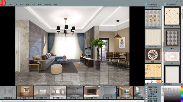 实景拍摄瓷砖照片,快速编辑,一键贴图,现场秒出效果图