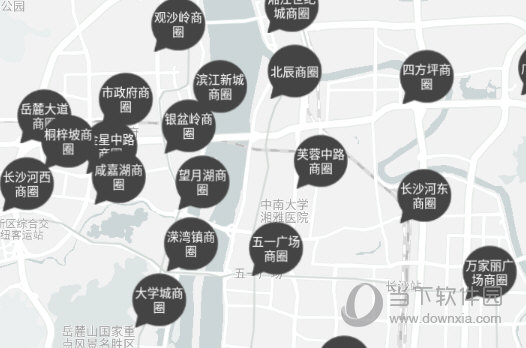 点击地图中的租车地点