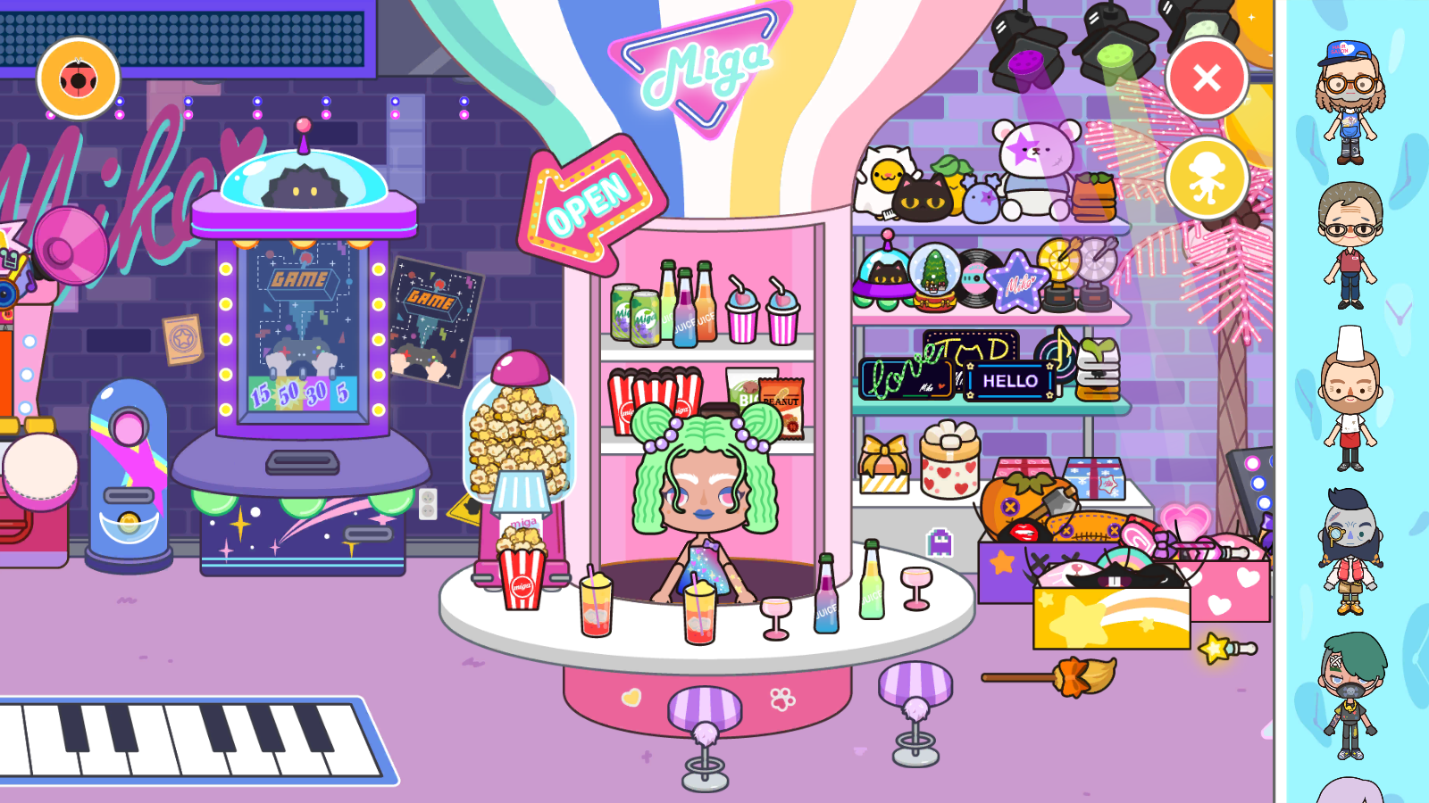 米加小镇世界电玩城派对屋 v1.44 安卓免费版截图4