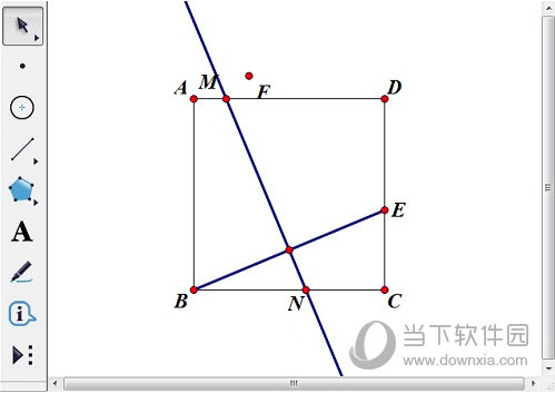 几何画板怎么制作正方形纸张折叠演示动画(利用几何画板我们可以演示对象的运动动画过程)