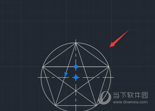 AutoCAD2023怎么快速画指定边长五角星(AutoCAD2023快速画指定边长五角星)