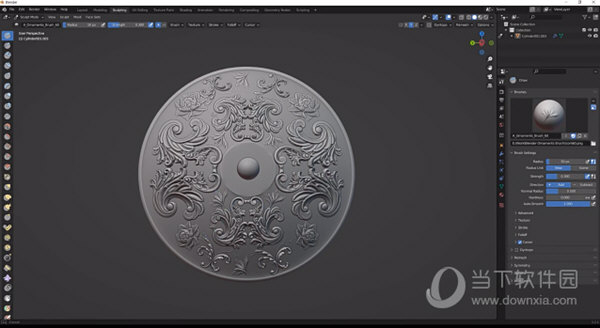 Ornaments Brushes