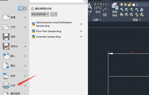 AutoCAD2020怎么设置黑白打印